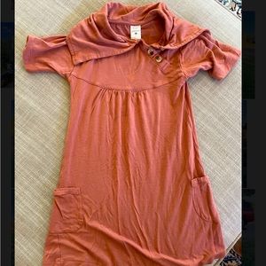 EUC Kate Quinn 3T toddler dress rust Bamboo Collection